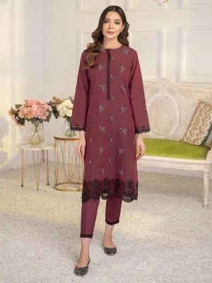 2 Piece Cotton Suit-Embroidered (Unstitched) | Lime Light Women Eid Collection 2023