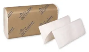 Acclaim 20204 White Multifold Paper Towel, (WxL) 9.2" x 9.4", (64 Packs Total)