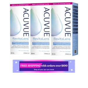 Acuvue RevitaLens Multi-purpose Disinfecting Solution 300ml x 3 (Triple Pack)