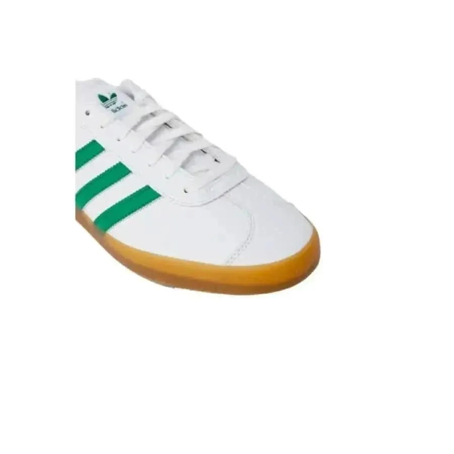 Adidas Men's White Sneakers with Laces and Synthetic Material
