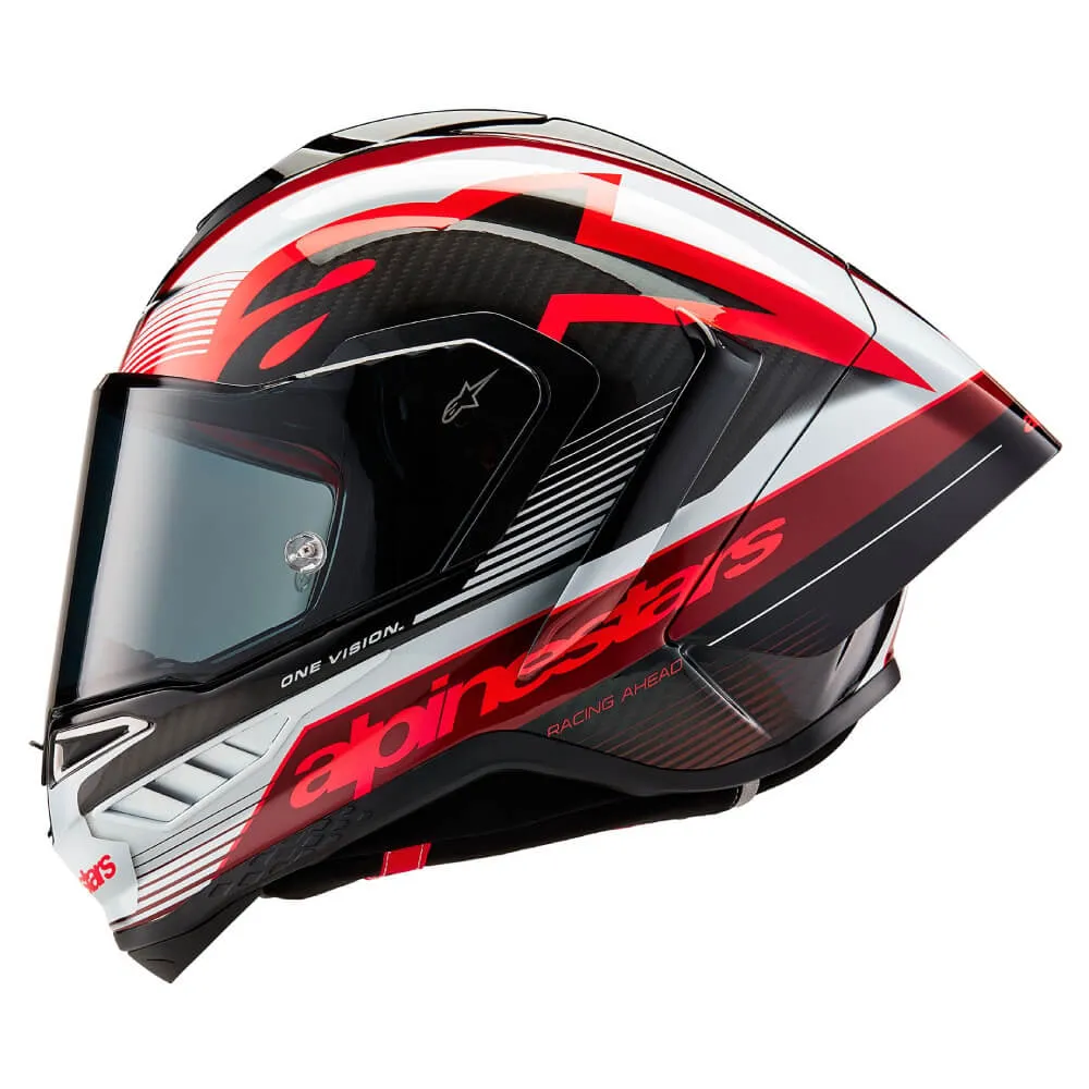 Alpinestars Supertech R10 Team Helmet Carbon / Red / White