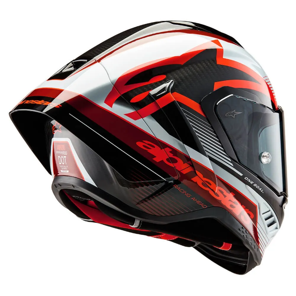 Alpinestars Supertech R10 Team Helmet Carbon / Red / White