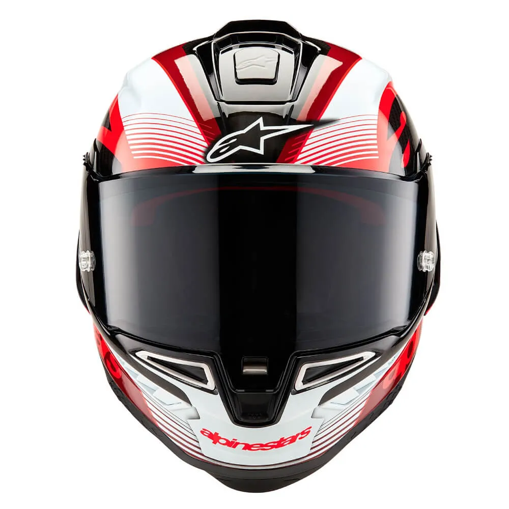 Alpinestars Supertech R10 Team Helmet Carbon / Red / White