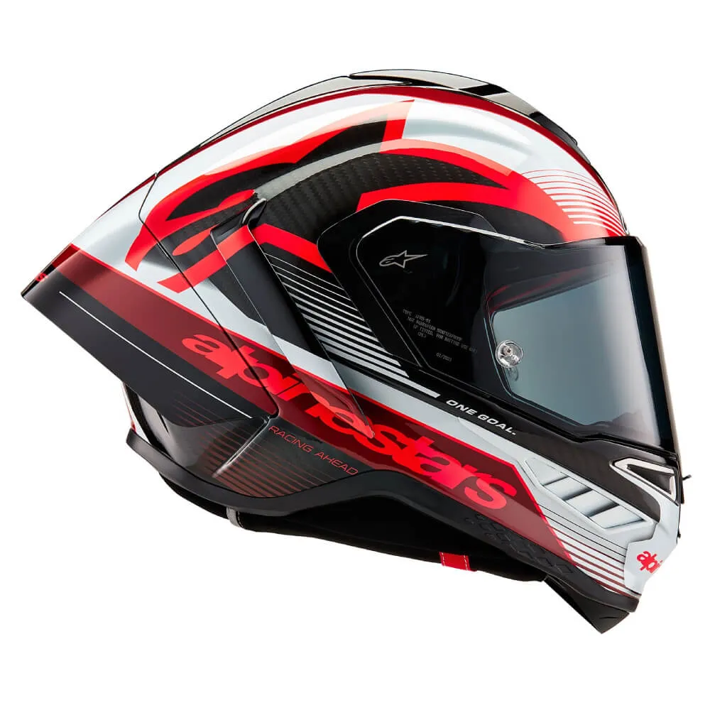 Alpinestars Supertech R10 Team Helmet Carbon / Red / White