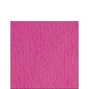 Ambiente Embossed Napkins Elegance Magenta -  Available in 2 sizes