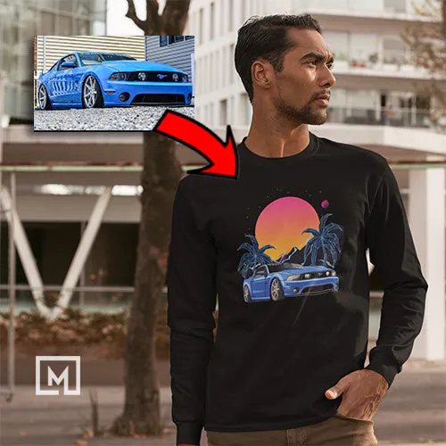 American Cars | Custom Print Unisex | Long Sleeves