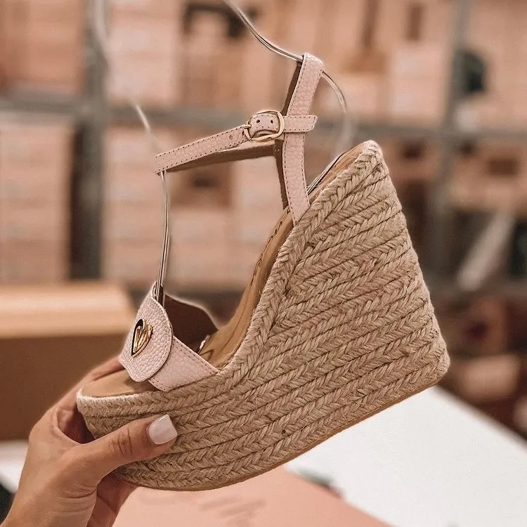 Amy Espadrilles - Pink [ No Return - No Exchange ]