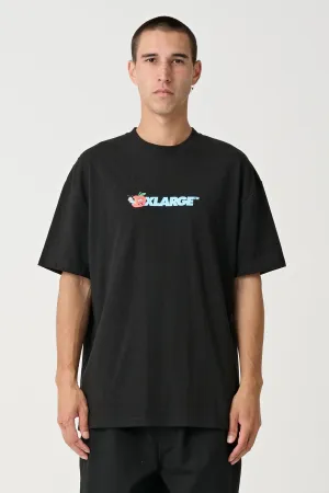 APPLES TEE - SOLID BLACK