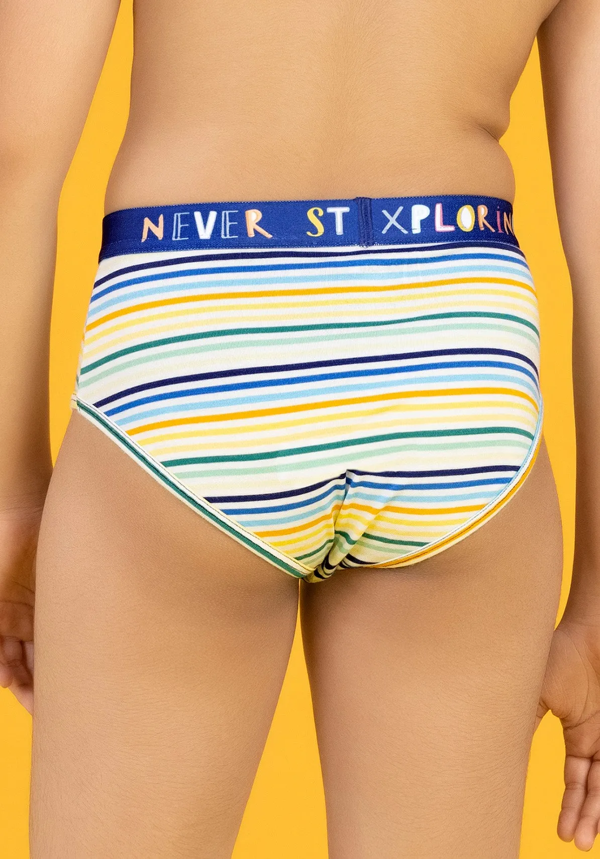 Arcade Boys Briefs Blue Tencel Modal