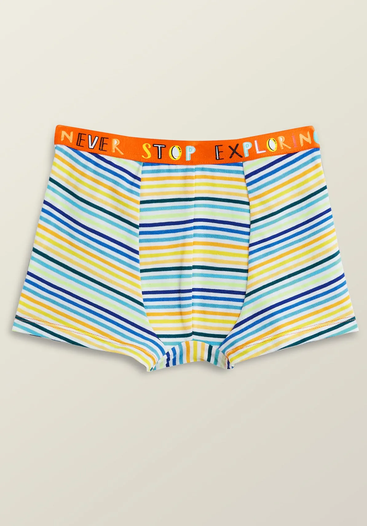 Arcade Boys Trunks Orange Tencel Modal