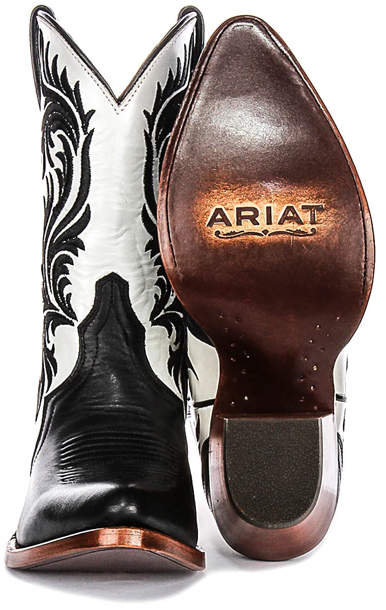Ariat Antonia In Black White For Women