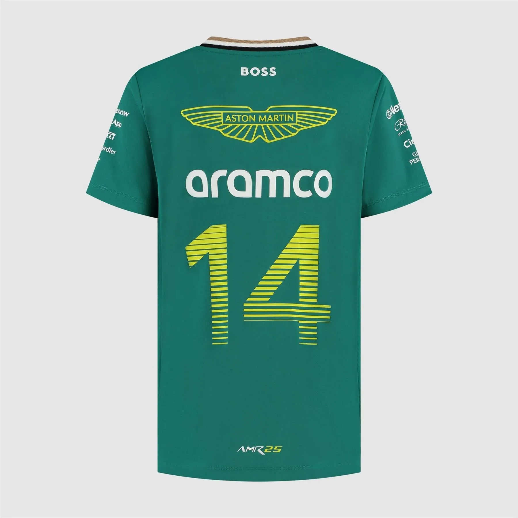 Aston Martin F1 Fernando Alonso Kid's Driver T-Shirt | 2025