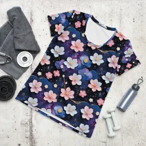 Athletic T-shirt - Midnight Sakura