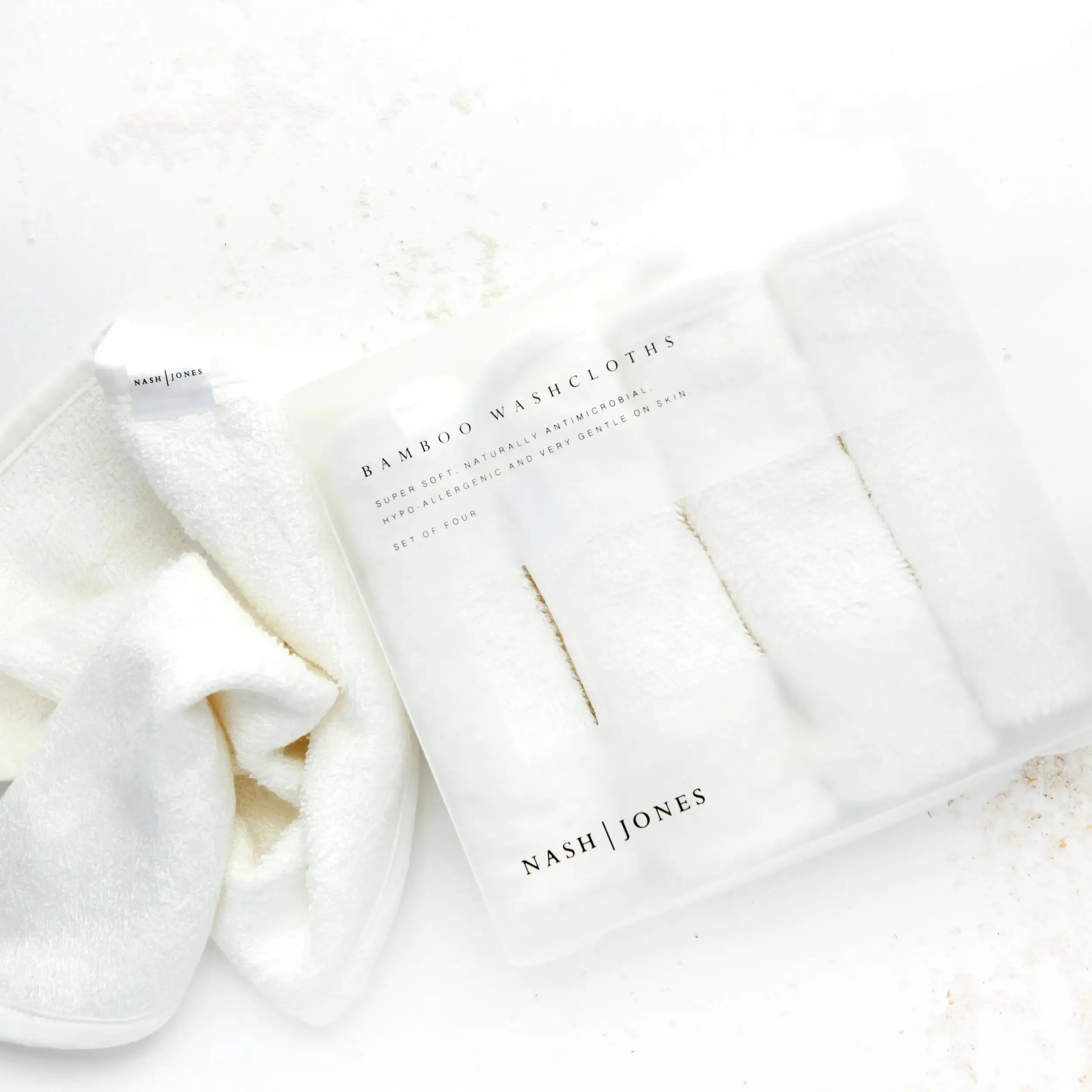 Bamboo Wash Cloth, multiple styles