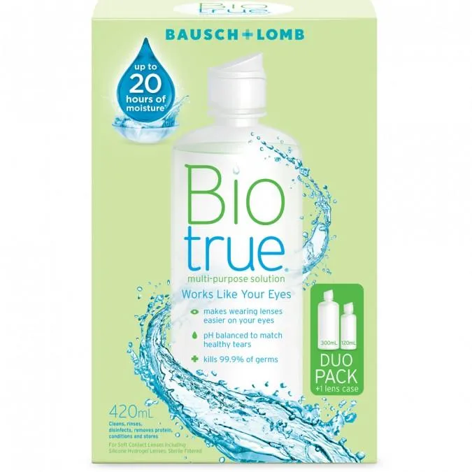 BIOTRUE Multi-Purpose Solution Duo Pack