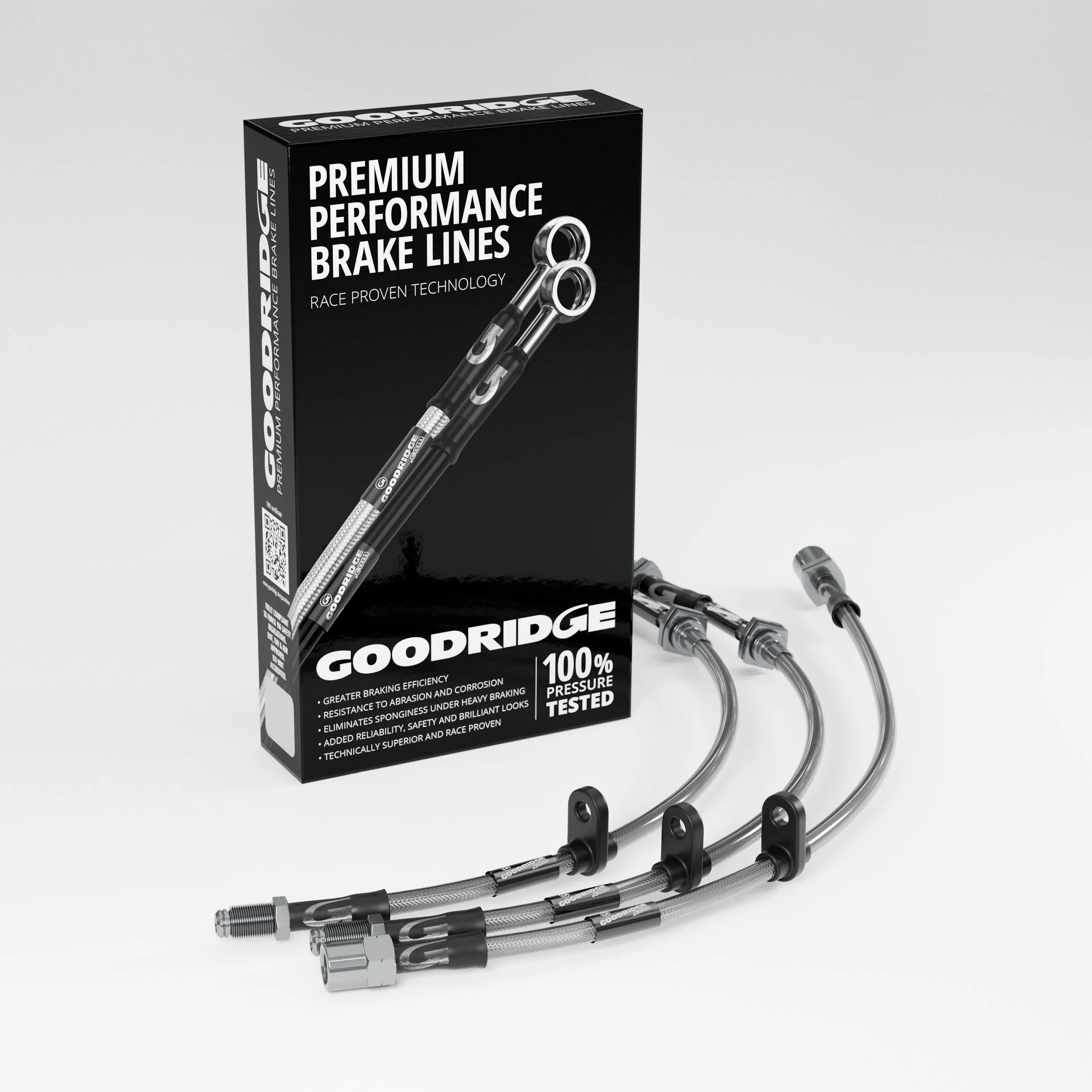 BRAKE HOSE KIT FOR ASTON MARTIN DBS6 GT SPORT 1965 - 1971