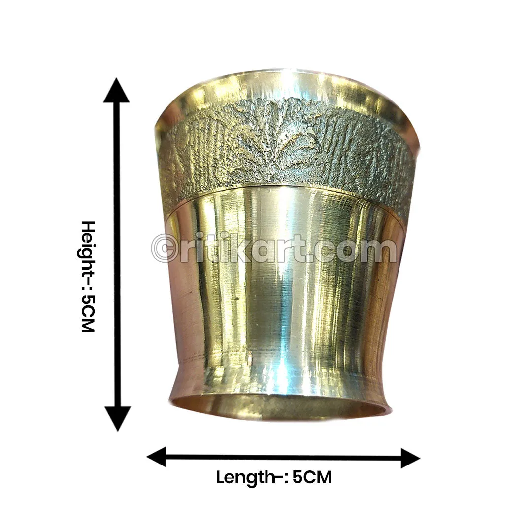 Brass Handcrafted Glass.