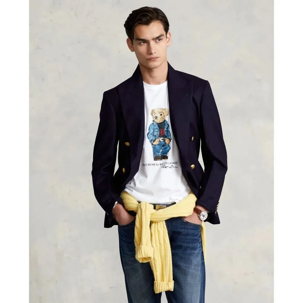 Camiseta de punto jersey Custom Slim Fit