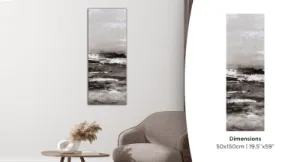 CANVAS 50X150 ABSTRACT WAVE LAYER