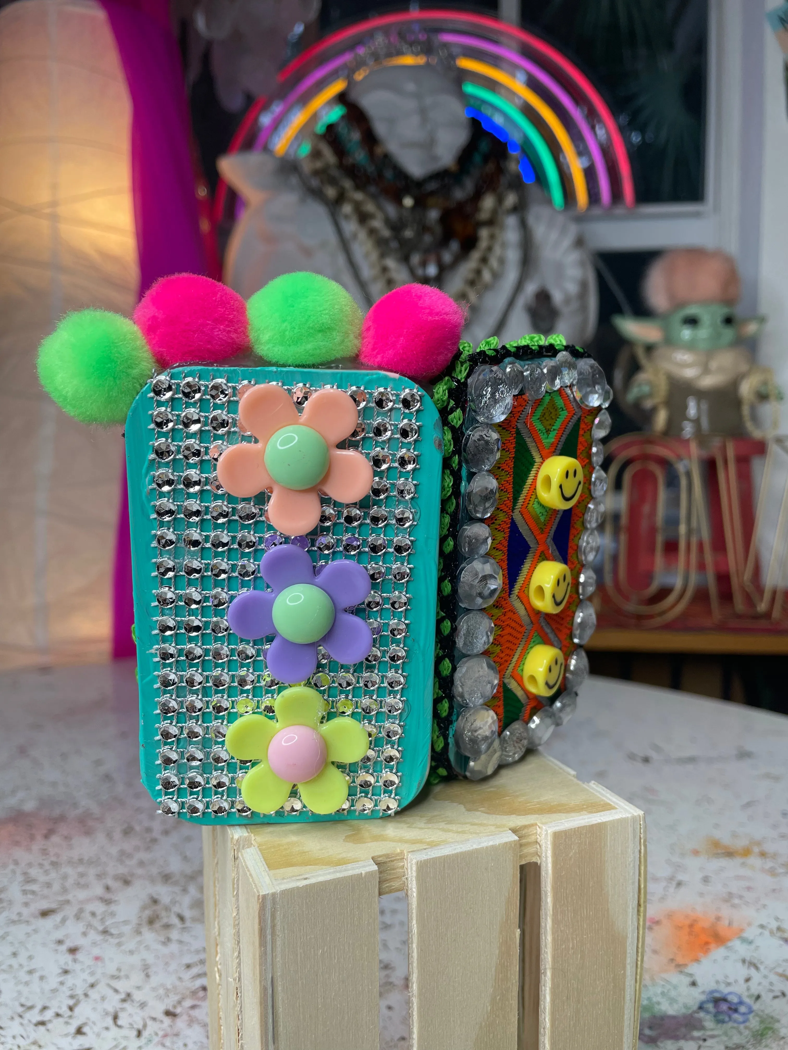 Canvas / little shrine Budha Lover