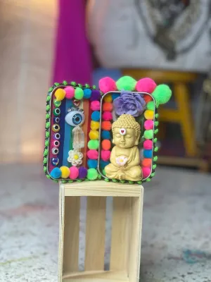 Canvas / little shrine Budha Lover