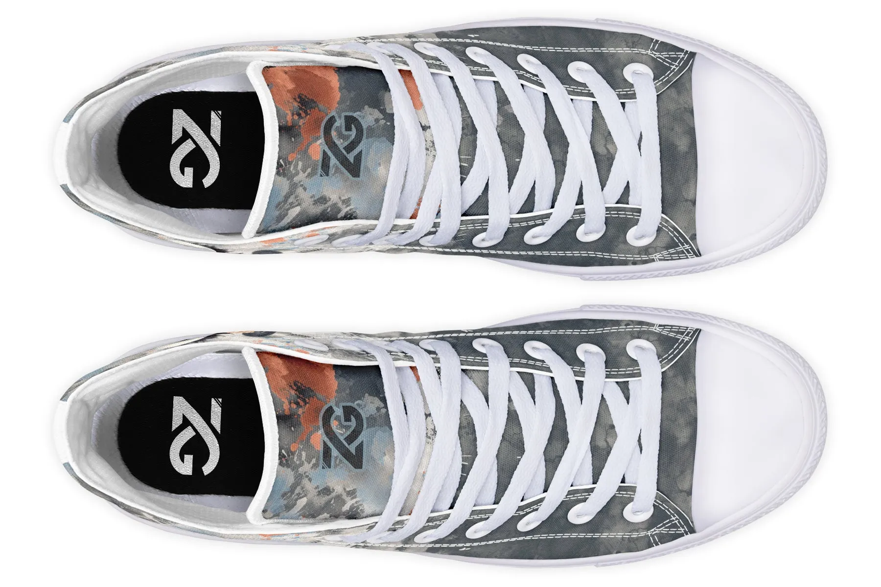 Cartoon Paint - High Tops