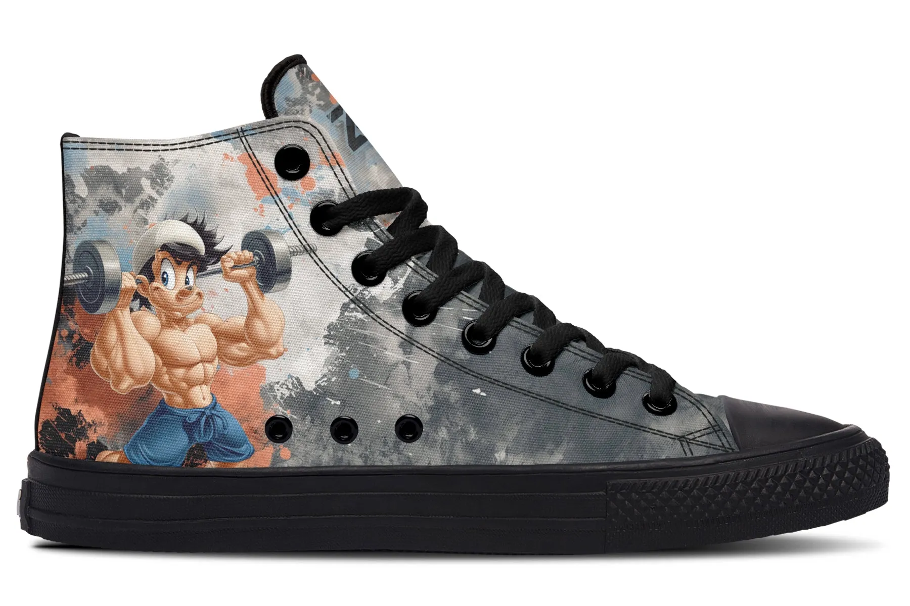 Cartoon Paint - High Tops
