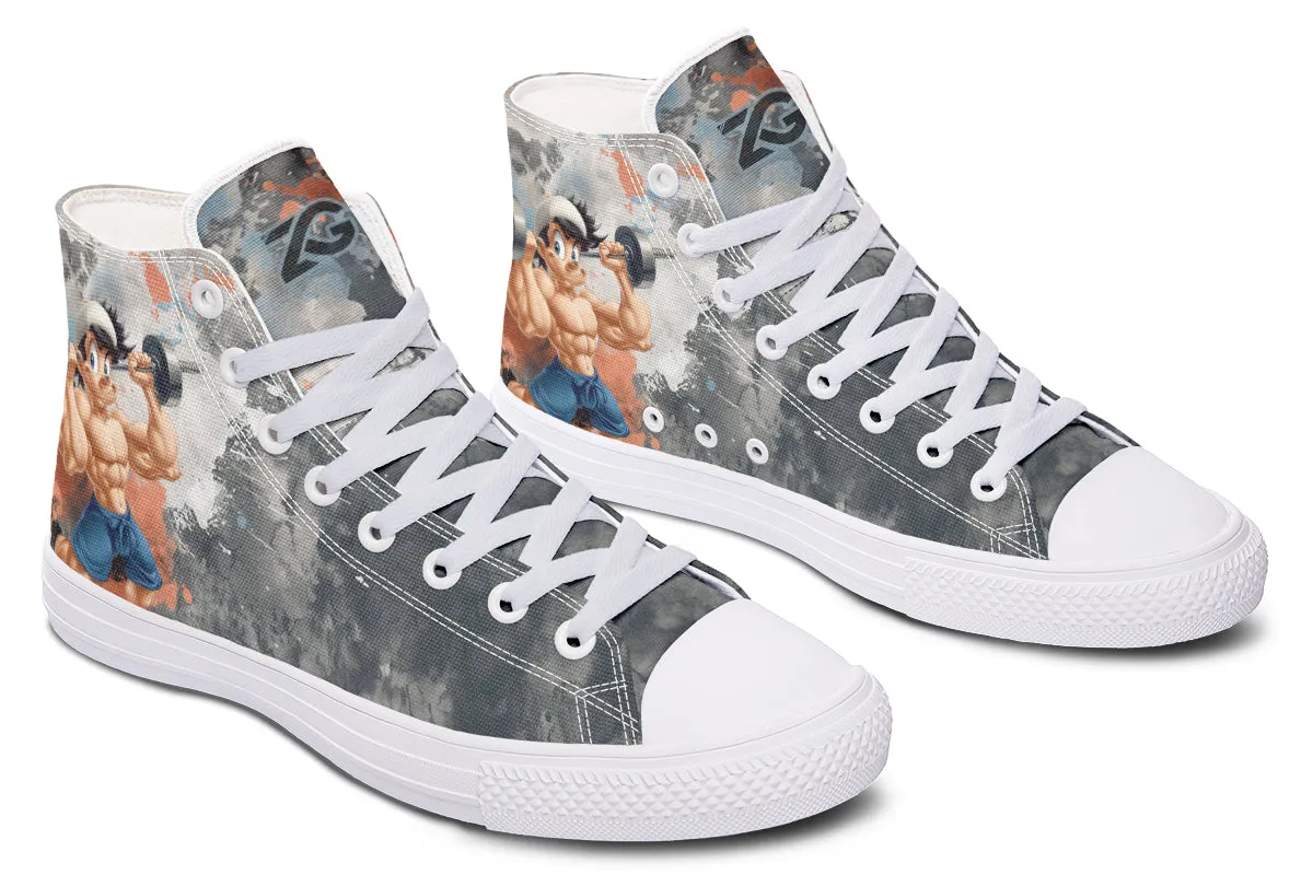 Cartoon Paint - High Tops