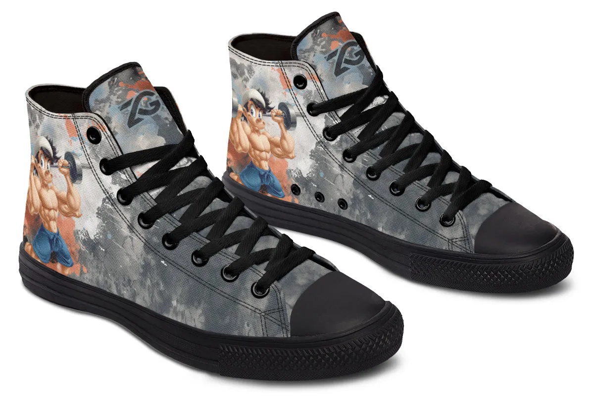 Cartoon Paint - High Tops