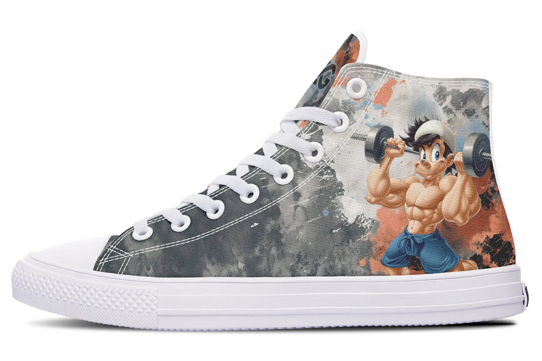 Cartoon Paint - High Tops