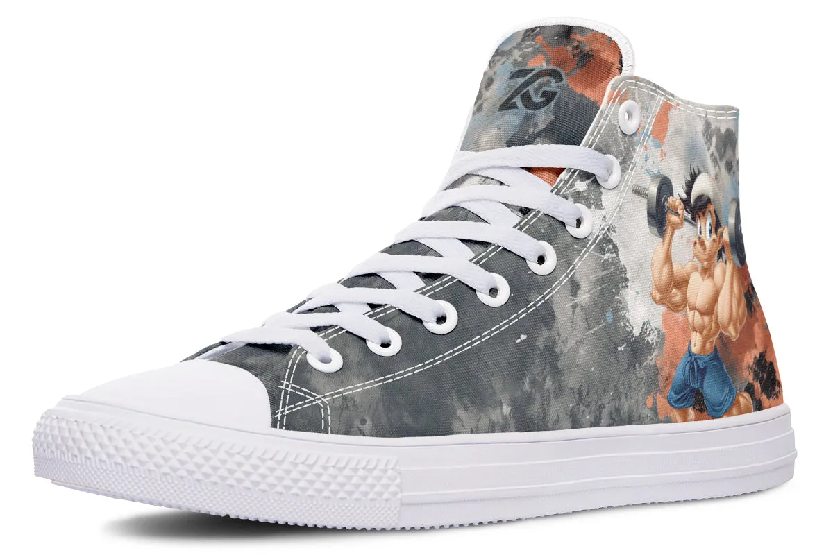 Cartoon Paint - High Tops