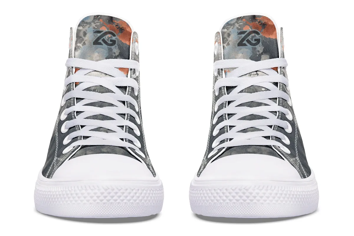 Cartoon Paint - High Tops