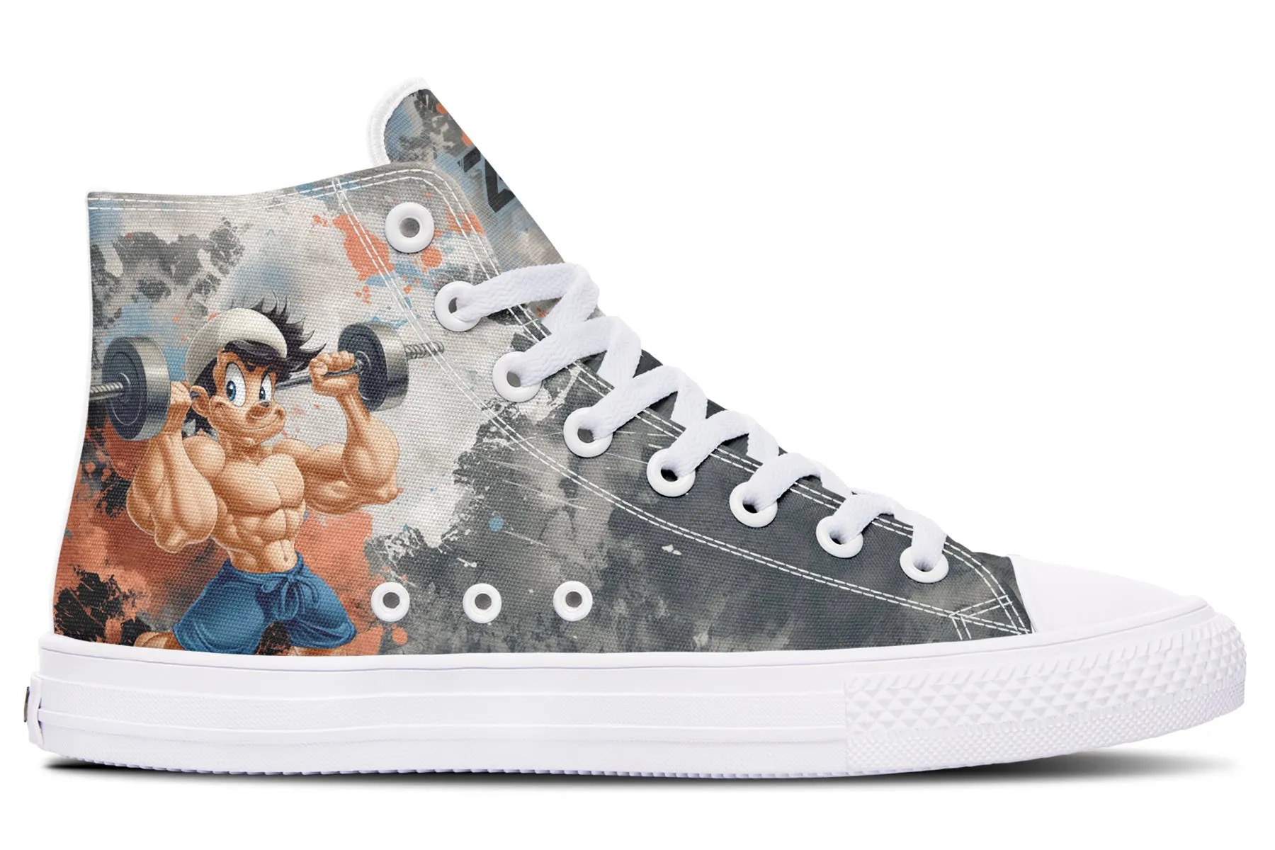 Cartoon Paint - High Tops