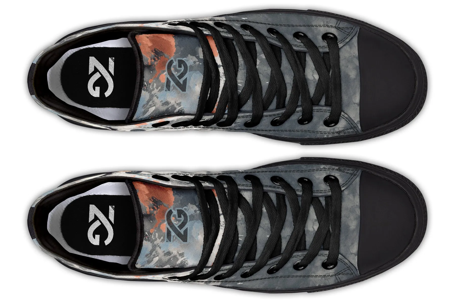 Cartoon Paint - High Tops