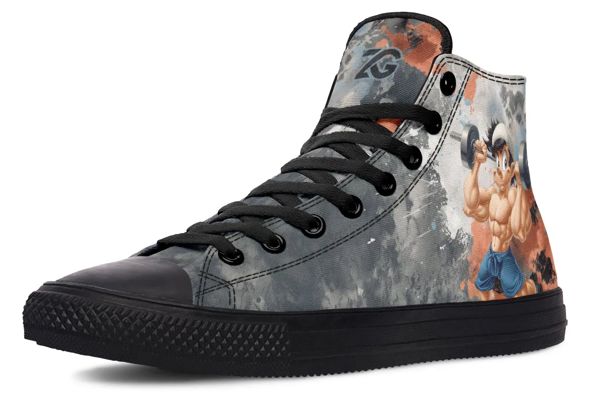 Cartoon Paint - High Tops