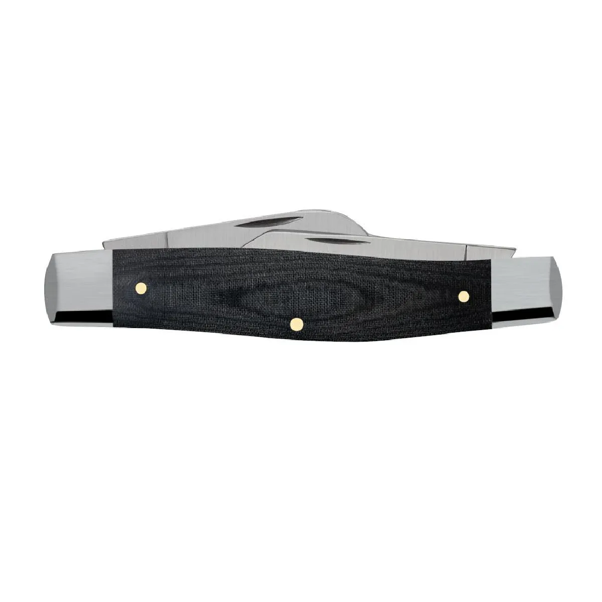 CASE KNIVES BLACK MICARTA LARGE STOCKMAN