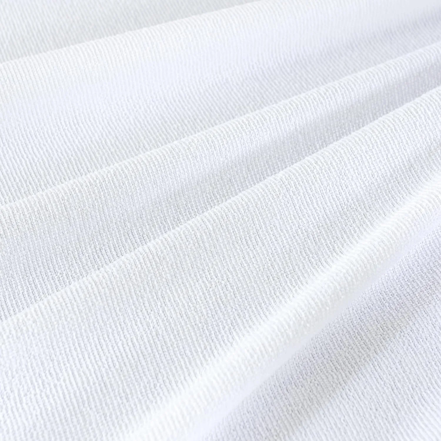 CleverPolly Pillow Cover Protector - Waterproof Terry Toweling Bed Pillow Protector with Zipper Closure - Soft, Breathable, Hypoallergenic, Washable & Anti-Microbial Pillow Protectors - Pack of 2
