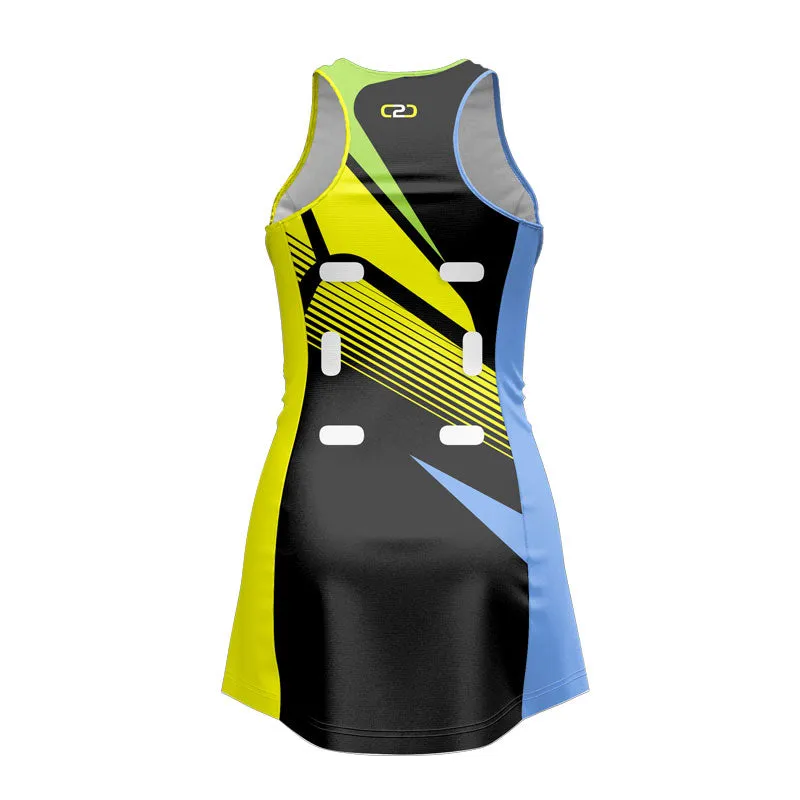 Conquer SlimFit HP Netball Dress Design Your Own Custom
