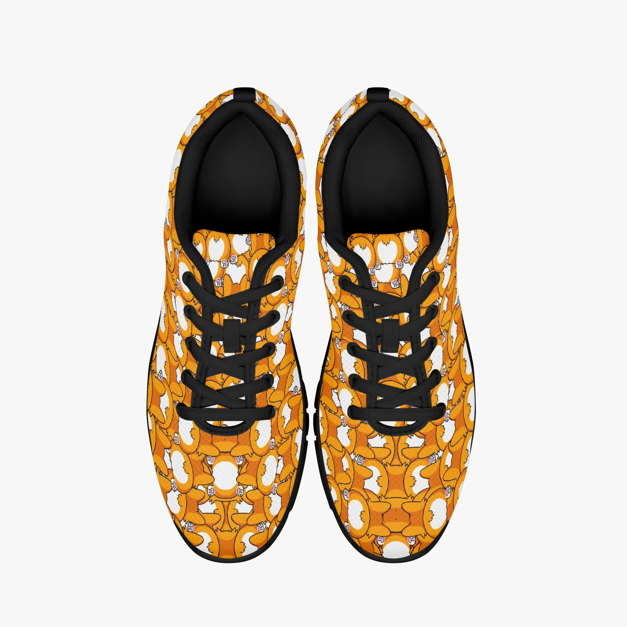 Corgi Butt Sneakers for Men Women, Running Shoes For Corgi Dog Lovers