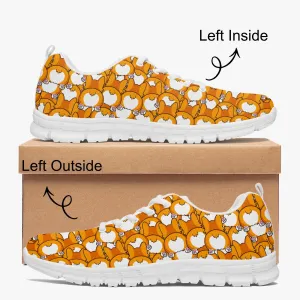 Corgi Butt Sneakers for Men Women, Running Shoes For Corgi Dog Lovers