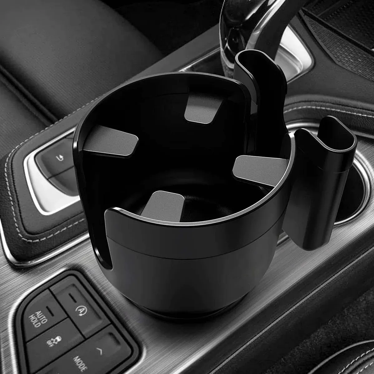 Custom Car Cup Holder 2-in-1 Car Cup Holder Expander Adapter with Adjustable Base