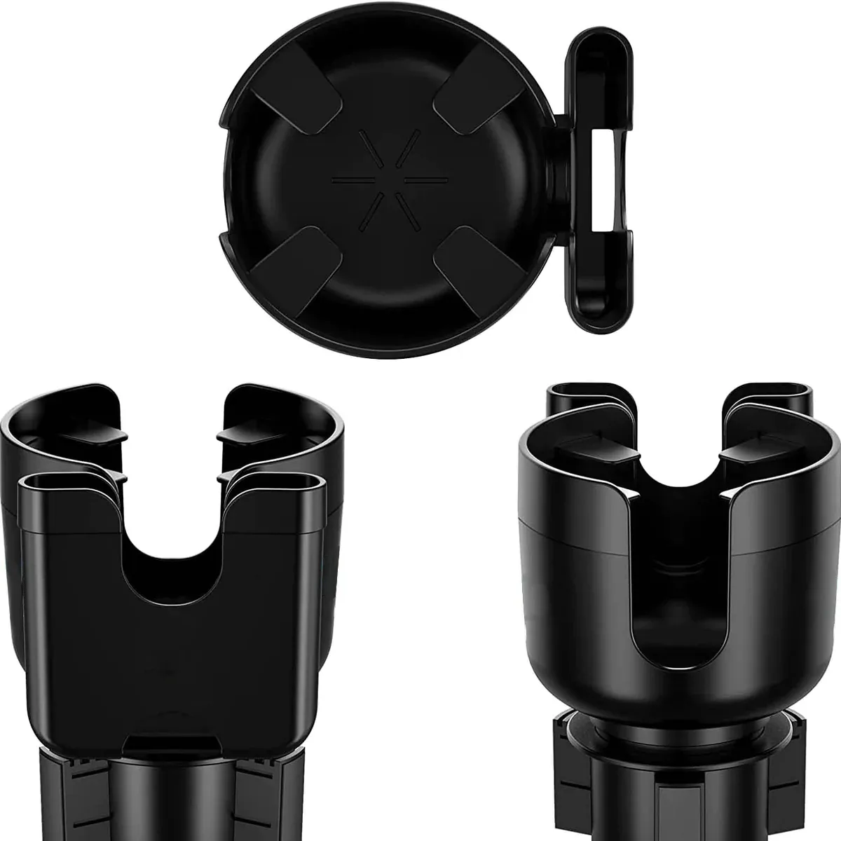 Custom Car Cup Holder 2-in-1 Car Cup Holder Expander Adapter with Adjustable Base