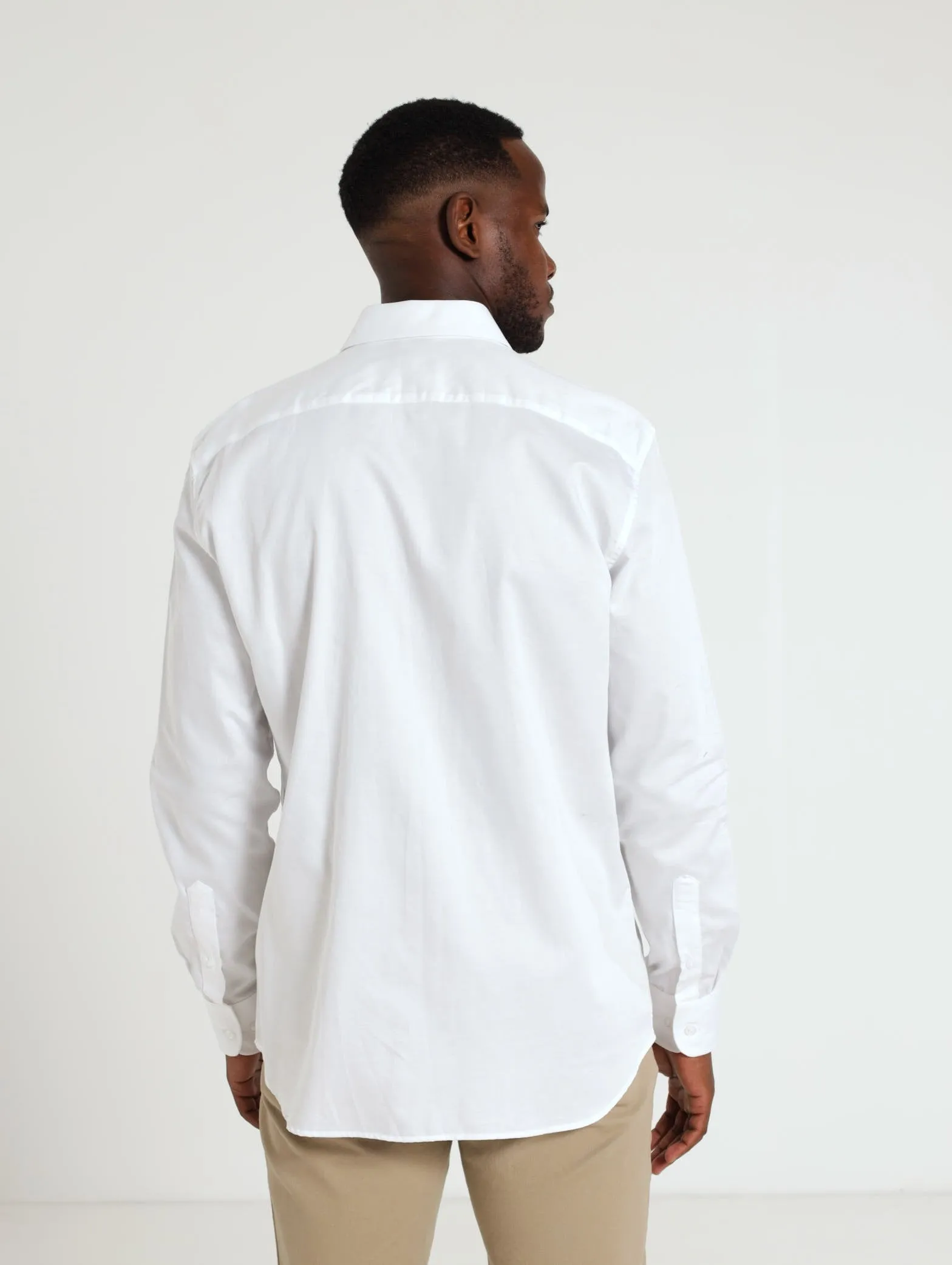 Custom Fit Shirt - White