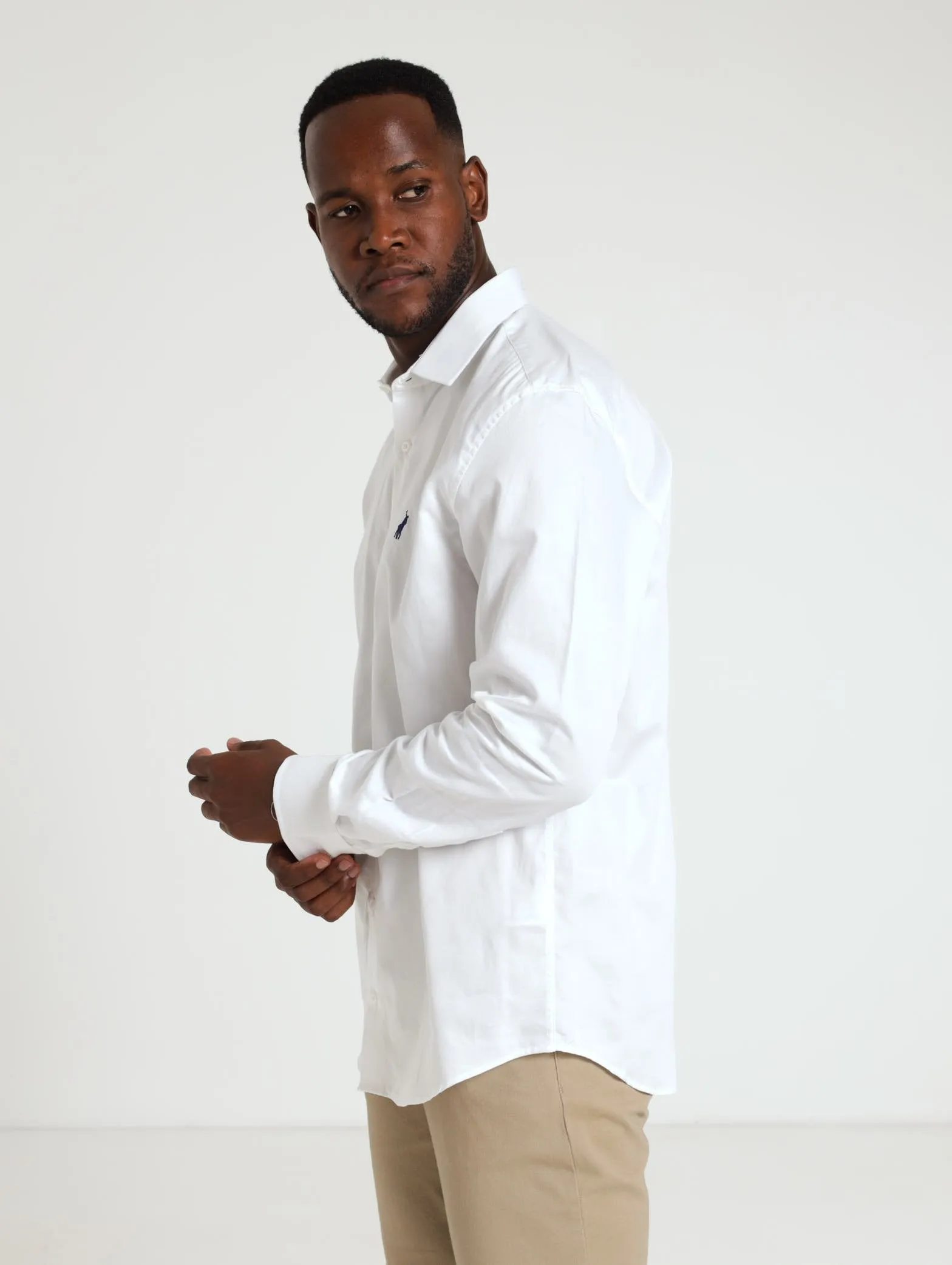 Custom Fit Shirt - White