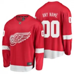 Customized Breakaway Jersey Detroit Red Wings