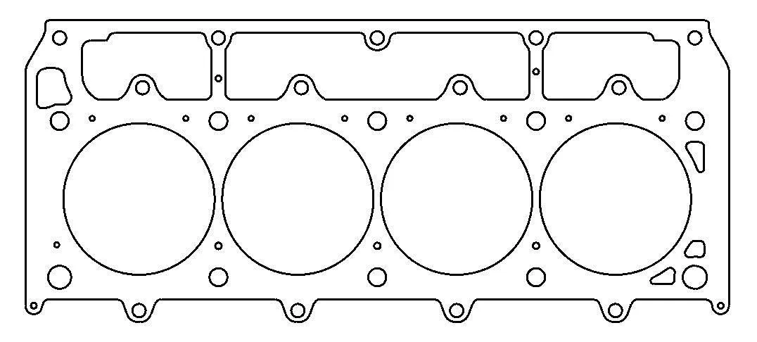 Cylinder Head Gasket - 4.185 in Bore - 0.045 in Compression Thickness - Driver Side - Multi-Layer Steel - GM LS-Series - Each