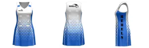 Diamonds Sharni Layton 05 Core Netball Dress New Fit Custom Design Your Own