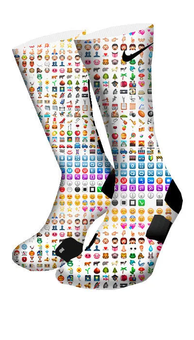 Emoji Custom Elite Socks