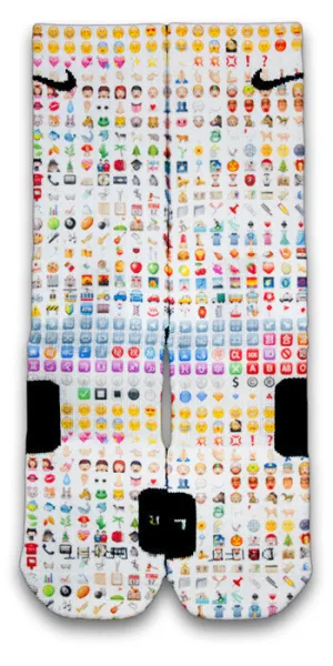 Emoji Custom Elite Socks