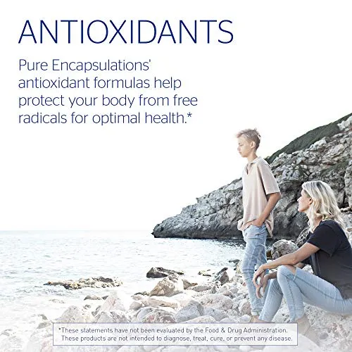 Encapsulaciones puras - Cápsulas de ácido ascórbico - Suplemento hipoalergénico de vitamina C para soporte antioxidante* - 90 cápsulas